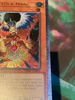 Ultimate Rare - Droll & Lock Bird - OP08-EN001 NM/VLP YUGIOH EURO print - Image 2