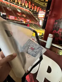 One Piece Monkey. D. Luffy Card & Poster Rutgers College Basketball sealed. - Image 2