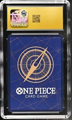 Monkey D. Luffy ONE PIECE Japanese OP11-118 Fist of Divine Speed CGC PRISTINE 10 - Image 2