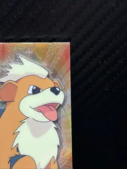 Spectra Pokemon Topps Chrome 2000 TV #58 Growlithe Holo Vintage Trading Card LP - Image 5