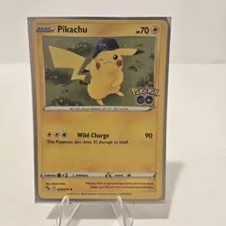 Pikachu 028/078 Pokemon Go NM Holo Rare Pokemon TCG - Image 1