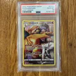Pokemon SWSH Lost Origin - CHARIZARD Trainer Full Art TG03 - PSA Gem Mint 10 - Image 3