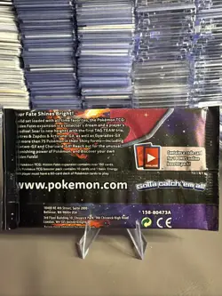Pokemon TCG Hidden Fates Booster Pack 10 Cards Sealed Charizard Art - Image 2