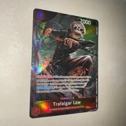 Trafalgar Law PRB02-002 SR AA Alt Art One Piece TCG Card Game CCG English - Image 2