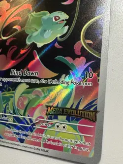 Bulbasaur Stamped Promo Card 133/132 Pokemon TCG Mega Evolution NM Near Mint - Image 2