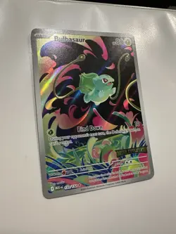 Bulbasaur Stamped Promo Card 133/132 Pokemon TCG Mega Evolution NM Near Mint - Image 3