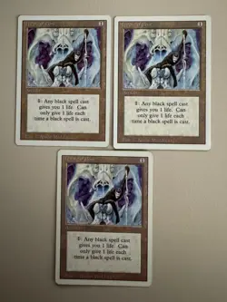 Throne of Bone 3er Set - MTG - REVISED (3rd) - ENGLISCH - ©1994 NM Uncommon - Image 1