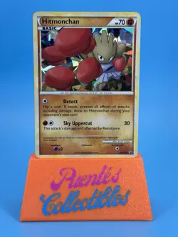 Pokemon TCG Hitmonchan HGSS24 Black Star Promo Shattered Holo NM+ - Image 1