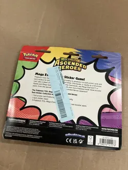 Pokemon Mega Evolution Ascended Heroes 3Pack Tech Sticker Collection Charmander - Image 2