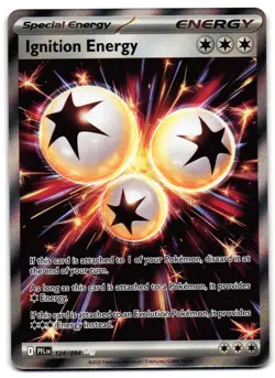 Ignition Energy 124/094 - Phantasmal Flames Ultra Rare Pokemon TCG - NM Card - Image 1
