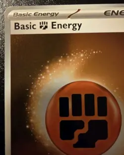 Basic Fighting Energy MEE 006 Holo Mega Evolution Pokemon TCG - Image 2