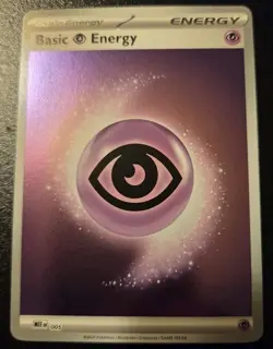 Basic Psychic Energy MEE 005 Holo Mega Evolution Pokemon TCG - Image 1