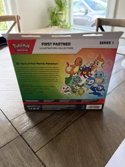 Pokemon TCG First Partner Illustration Collection Series 1 Sealed Box Promo & B… - Image 3