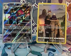2022-2023 Pokemon TCG Full Art Lot (2) Porygon-Z Hoothoot NM - Image 1