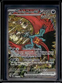 Pokemon SV: Prismatic Evolutions Roaring Moon ex 162/131 - Image 1