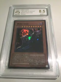 Yu-Gi-Oh! | 2004 Dark Sage- The Dawn Of Destiny-DOD-EN002 Promo CGA 8.5 NM/MT+ - Image 1