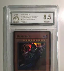 Yu-Gi-Oh! | 2004 Dark Sage- The Dawn Of Destiny-DOD-EN002 Promo CGA 8.5 NM/MT+ - Image 3