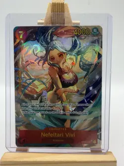 Nefeltari Vivi OP04-118 SEC Alt Art - One Piece TCG OP04 English - NM - Image 1