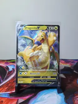 Pokemon TCG Dragonite V Pokemon Go 049/078 Holo Ultra Rare - Image 1