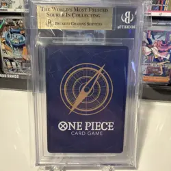 BGS 10 - Shanks - OP01-120 SEC Manga Alt Art Parallel - One Piece Card Game - Image 2