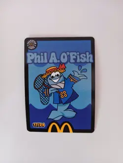 Phil A. O’Fish (17/24) Mcdonalds Trading Cards 2026 UnRedeemed - 4 Free Nuggets - Image 1