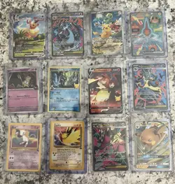 Pokemon TCG 16 card lot Charizard, Flareon, Pikachu, Mew, and more 🔥 NM -MINT - Image 1