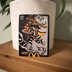 Hamburglar 01/24 Free Cheeseburger Mcdonalds 2026 Trading Card (Unredeemed) 1/4 - Image 1