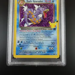 PSA 9 Dark Gyarados 8 Pokemon Celebrations Classic Collection Holo Graded Card - Image 3