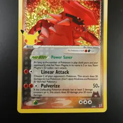 Team Magma's Groudon 9/95 Pokemon Celebrations Classic Collection Holo Card - Image 3