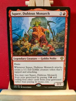 Squee, Dubious Monarch - Dominaria United - Rare - NM - MTG - Image 1
