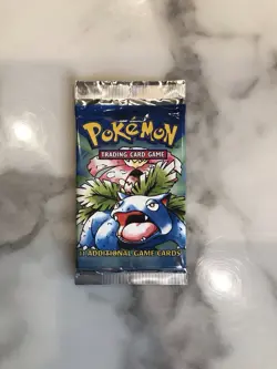 Pokemon Venusaur Unlimited Base Set Venusaur Booster Pack WOTC - FACTORY SEALED - Image 1