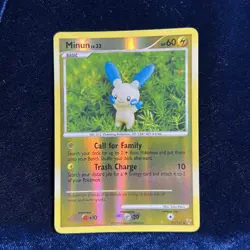 Minun 71/147 Reverse Holo Supreme Victors Pokemon Card - Image 1