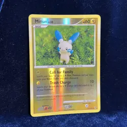 Minun 71/147 Reverse Holo Supreme Victors Pokemon Card - Image 2