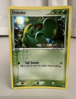 Treecko EX Emerald 70/106 Reverse Holo Pokemon Card 2005 Near Mint - Image 1