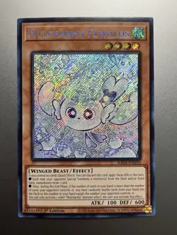 Yugioh - Mulcharmy Fuwalos Secret Rare RA04-EN050, Near Mint, 1st Edition - Image 1