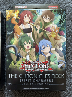 YuGiOh The Chronicles Deck Spirit Charmers 3x THREE SEALED Full Holo Structure - Image 2