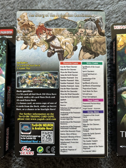 YuGiOh The Chronicles Deck Spirit Charmers 3x THREE SEALED Full Holo Structure - Image 3