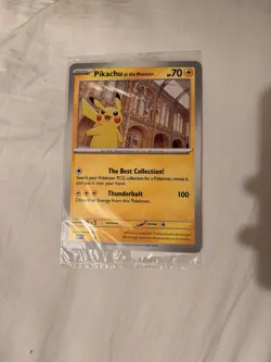 Pokemon Tcg Pikachu At The Museum Promo Card English Oversize - Image 1