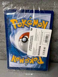 Pokemon Promo Card Pikachu At The Museum Oversized Card x 3 - Image 1