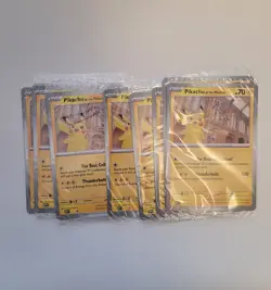 Pokemon x Natural History Museum Promo - Pikachu At The Museum JUMBO card - Image 2