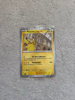 Pokemon TCG: Pikachu at the Museum Jumbo Promo Card - Brand New & Sealed ✅ - Image 1