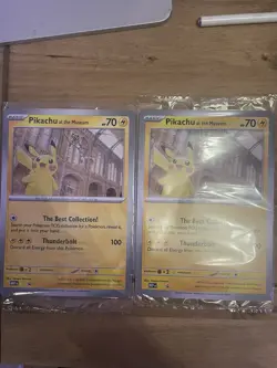 1 *SEALED* Pikachu at The Museum Promo Pokemon Card - Image 1