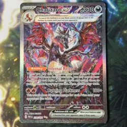 Pokemon Card | Charizard ex 234/091 SIR Illustration Rare Paldean Fates English - Image 1