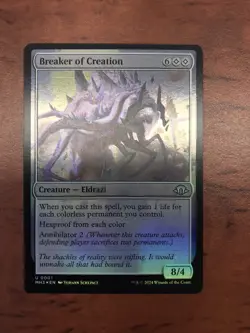 Breaker of Creation Foil MTG Magic Gathering Card NM Mint Modern Horizons MH3 - Image 1
