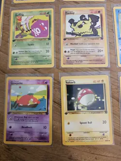 Pokemon 1st Edition Team Rocket Collection - 14 Card Lot - Vintage 2000 WotC - Image 4