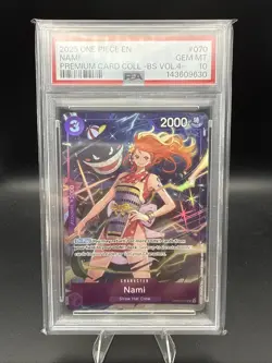 Nami (Premium Card Collection -Best Selection Vol. 4-) OP09-070 Foil PSA 10 - Image 3