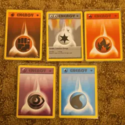 Pokemon TCG Base Set 1st edition Trainer & Energy Lot 15 Cards MINT - Image 5