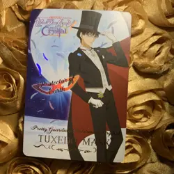 TUXEDO MASK Sailor Moon CRYSTAL MOON edition Goddess Beauty Anime Foil Girl Card - Image 1