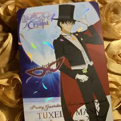 TUXEDO MASK Sailor Moon CRYSTAL MOON edition Goddess Beauty Anime Foil Girl Card - Image 5