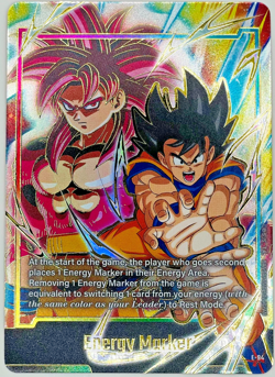 Energy Marker (SS4 Goku) E-94 | Dragon Ball Super Fusion World Card Game NM - Image 1